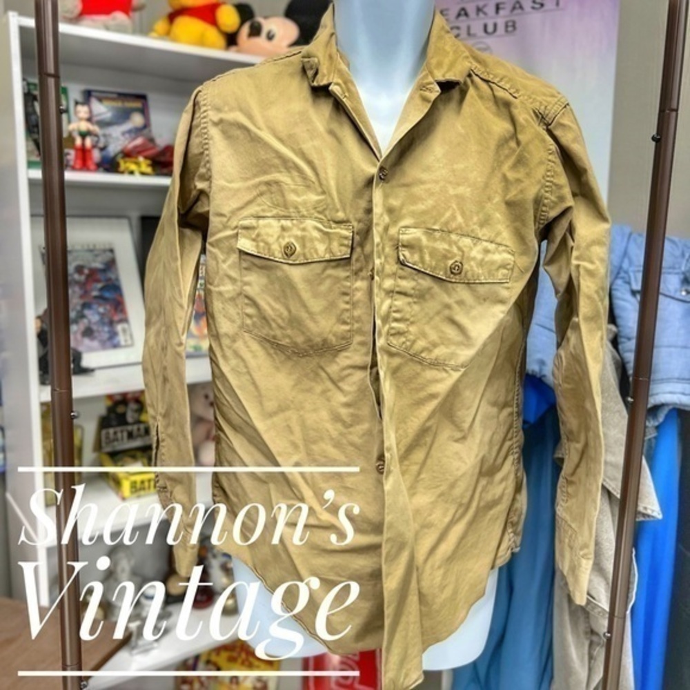 Dickies VNTG sz 15 medium work shirt A15